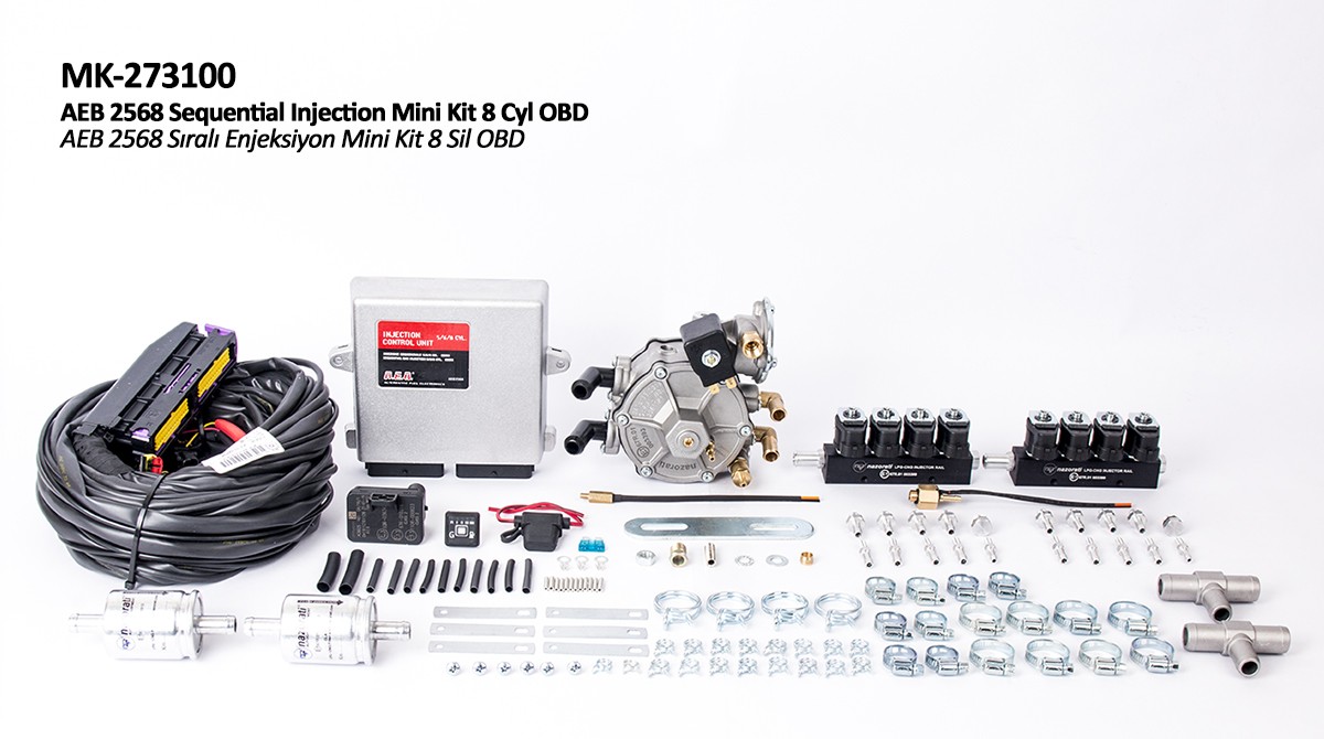 AEB2568 Mini Kit 8 Cyl OBD