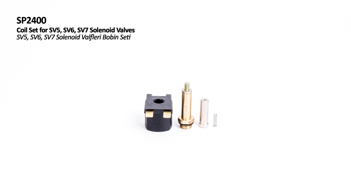SV5 / SV6 / SV7 Solenoid Valfleri Bobin Seti